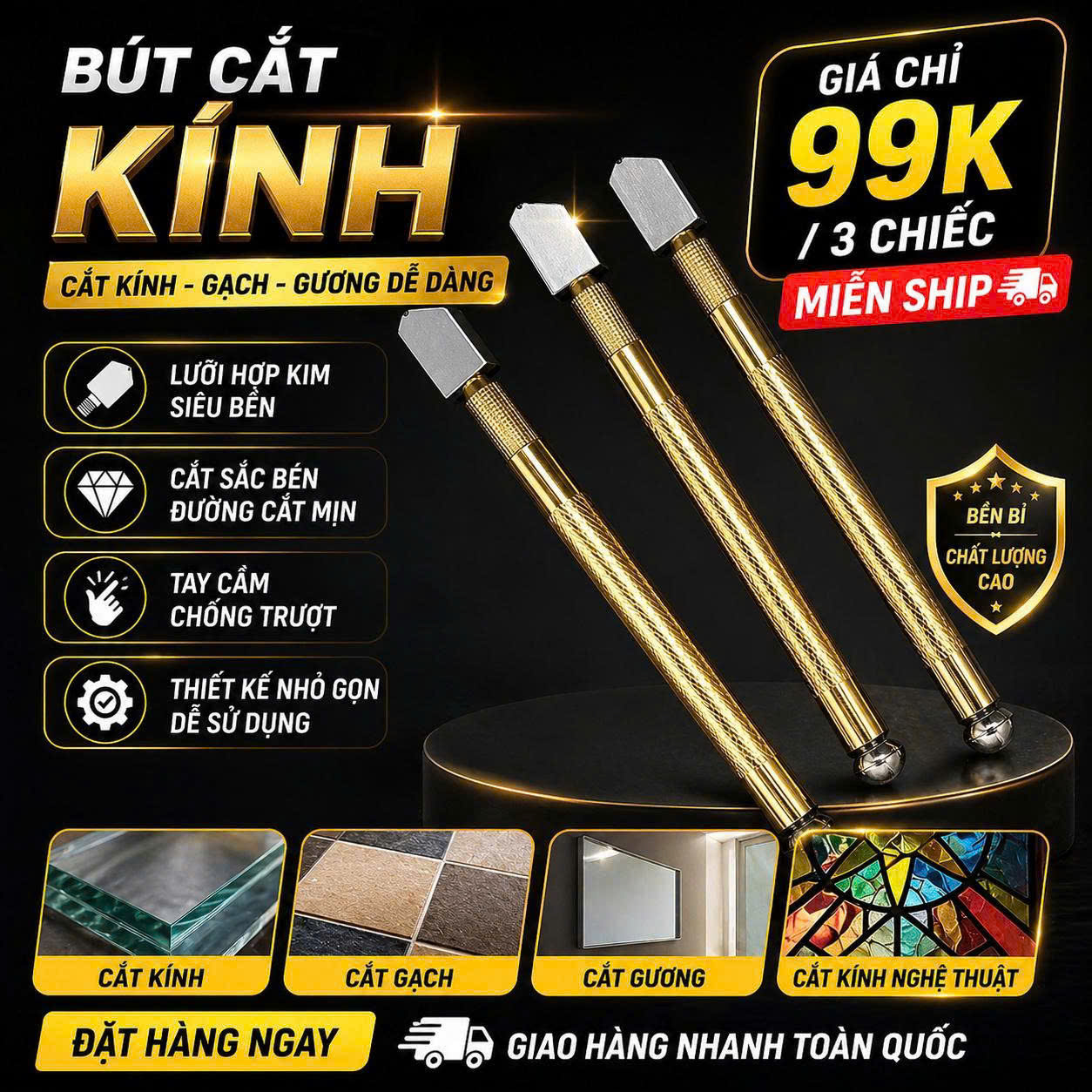 Bút cắt kính
